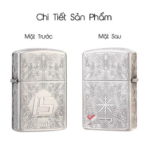 Bật lửa xăng đá chính hãng Zorro phiên bản giới hạn kỷ niệm 15th năm thành lập Z2-1001