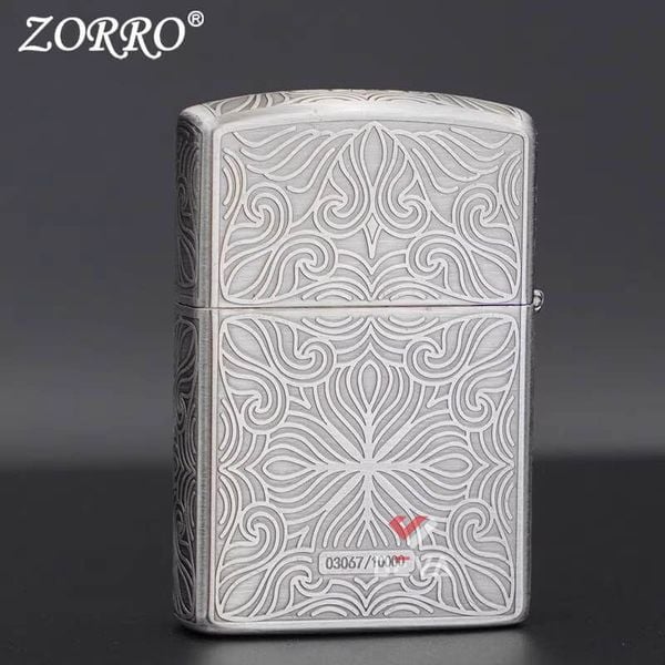 Bật lửa xăng đá chính hãng Zorro phiên bản giới hạn kỷ niệm 15th năm thành lập Z2-1001