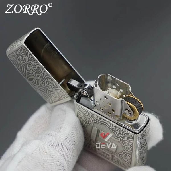 Bật lửa xăng đá chính hãng Zorro phiên bản giới hạn kỷ niệm 15th năm thành lập Z2-1001