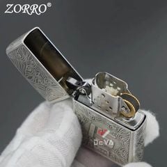 Bật lửa xăng đá chính hãng Zorro phiên bản giới hạn kỷ niệm 15th năm thành lập Z2-1001