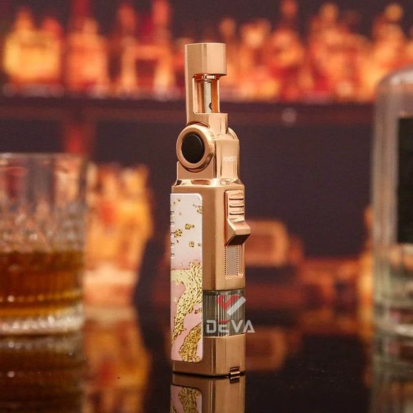 Bật lửa gas Honest khò 1 tia cổ xoay 4 nấc kèm đục BCZ863