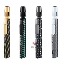 Bật lửa gas Jobon khò 1 tia cán dài tích hợp ô cửa quan sát gas ZB 215