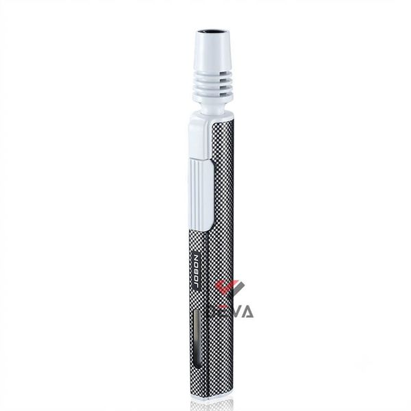 Bật lửa gas Jobon khò 1 tia cán dài tích hợp ô cửa quan sát gas ZB 215