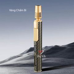 Bật lửa gas Jobon khò 1 tia cán dài tích hợp ô cửa quan sát gas ZB 215