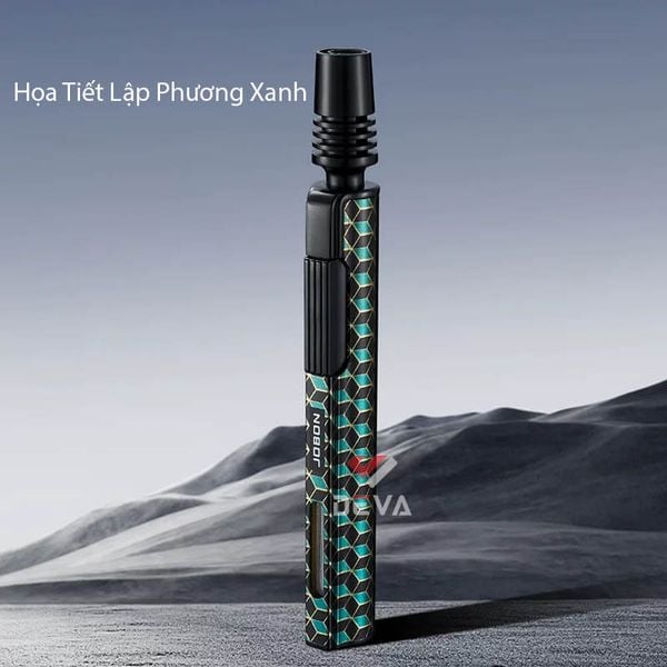 Bật lửa gas Jobon khò 1 tia cán dài tích hợp ô cửa quan sát gas ZB 215