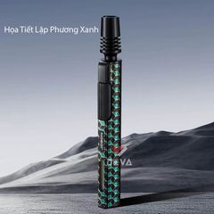 Bật lửa gas Jobon khò 1 tia cán dài tích hợp ô cửa quan sát gas ZB 215