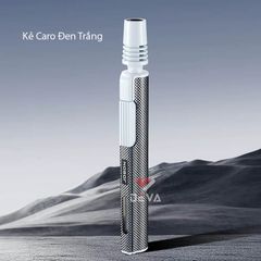 Bật lửa gas Jobon khò 1 tia cán dài tích hợp ô cửa quan sát gas ZB 215