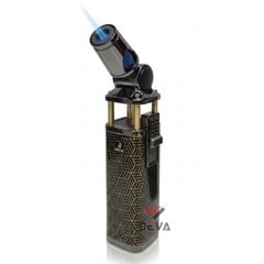 Bật lửa gas Jobon khò 1 tia đầu xoay 30° có khóa gas chế độ rảnh tay ZB 106