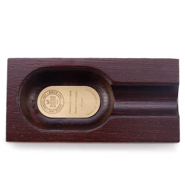 Gạt tàn Cigar 1 điếu Lubinski gỗ  LB 063