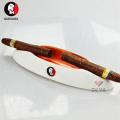 Gạt tàn sứ 2 điếu hình bầu dục Guevara Rag 2219