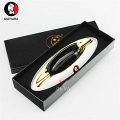 Gạt tàn sứ 2 điếu hình bầu dục Guevara Rag 2219