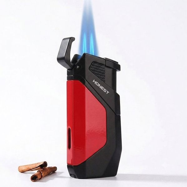 Bật lửa khò 2 tia có đục lỗ Honest BCZ 782