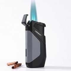 Bật lửa khò 2 tia có đục lỗ Honest BCZ 782