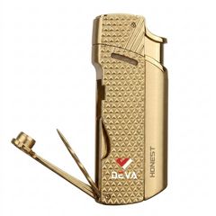 Bật lửa chính hãng Honest khò 1 tia kèm đục và xiên Cigar BCZ 847