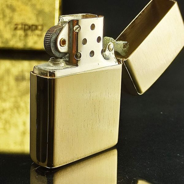Bật Lửa Zippo Vintage 198x Golden Elegance – Bản Mạ Vàng 22K Quý Tộc C04