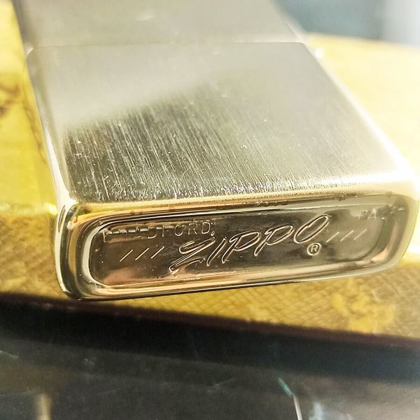 Bật Lửa Zippo Vintage 198x Golden Elegance – Bản Mạ Vàng 22K Quý Tộc C04