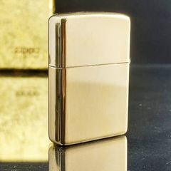 Bật Lửa Zippo Vintage 198x Golden Elegance – Bản Mạ Vàng 22K Quý Tộc C04