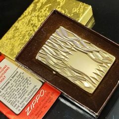 Bật Lửa Zippo Vintage 198x Golden Elegance – Bản Mạ Vàng 22K Quý Tộc C04