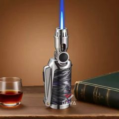 Bật lửa gas Jobon khò 1 tia cổ xoay kèm khóa gas và chế độ rảnh tay ZB-512