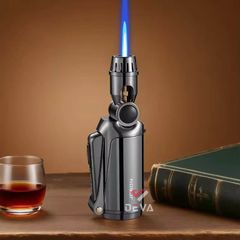 Bật lửa gas Jobon khò 1 tia cổ xoay kèm khóa gas và chế độ rảnh tay ZB-512