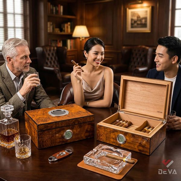 Hộp ủ Cigar Lubinski YJA 60032