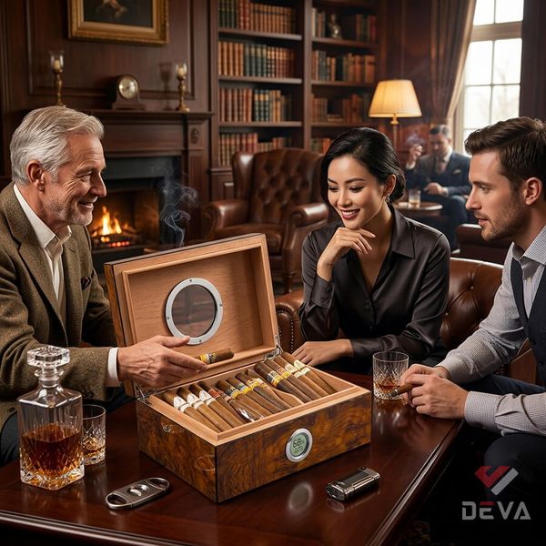 Hộp ủ Cigar Lubinski YJA 60032