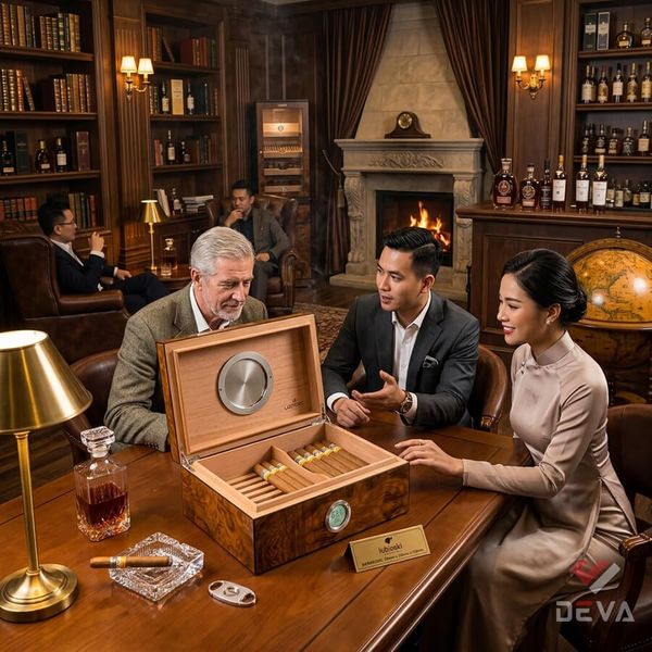 Hộp ủ Cigar Lubinski YJA 60032