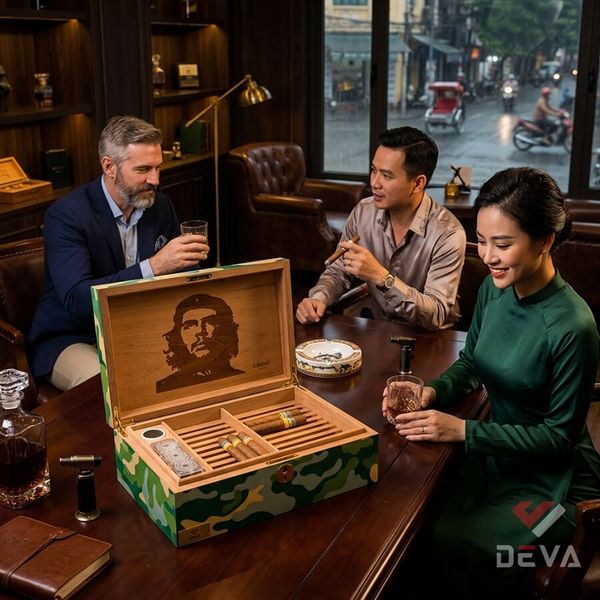 Hộp ủ cigar Lubinski YJA 60024