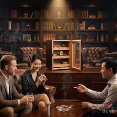 Hộp ủ bảo quản xì gà 80 điếu Lubinski YJA 60018