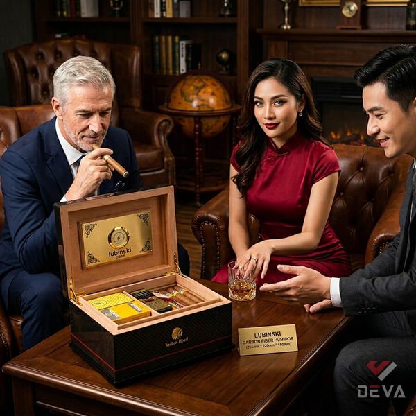Hộp ủ xì gà Lubinski YJA 60028