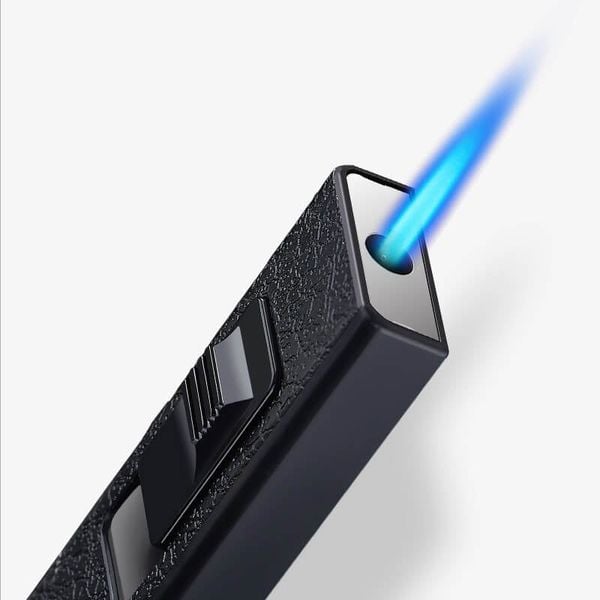 Hộp đựng thuốc  Focus 20 điếu 6.5mm kèm bật lửa JD YH035