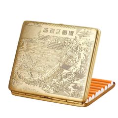 Hộp đựng thuốc Kuboy loại 9 điếu size 6.5mm khắc hình KC6