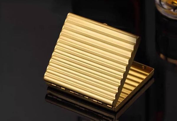 Hộp đựng thuốc lá Piston loại 20 điếu đồng nguyên khối P608