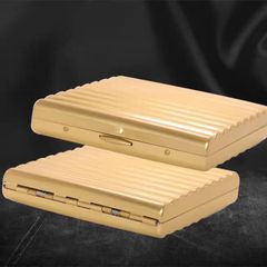 Hộp đựng thuốc Kuboy loại 20 điếu size 6.5mm kim loại nguyên khối KC11