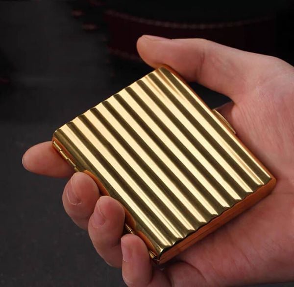 Hộp đựng thuốc lá Piston loại 20 điếu đồng nguyên khối P608