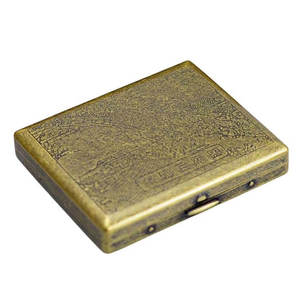 Hộp đựng thuốc lá Kuboy/Star chứa 20 điếu loại 6.5mm vỏ khắc hoa văn các mẫu KP1