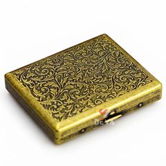Hộp đựng thuốc lá Kuboy/Star chứa 20 điếu loại 6.5mm vỏ khắc hoa văn các mẫu KP1