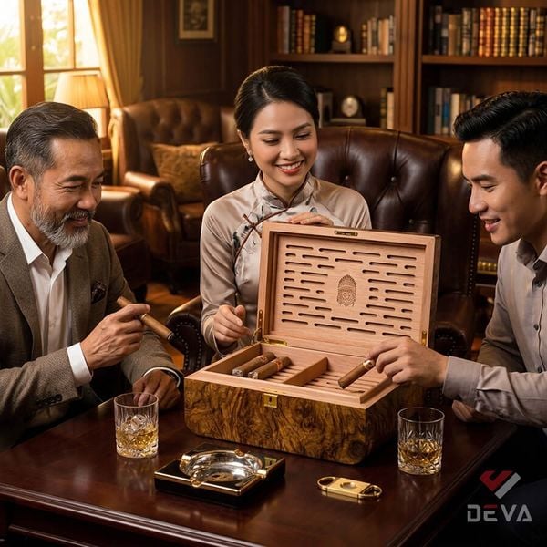 Hộp ủ gỗ tuyết tùng Lubinski YJA 60009