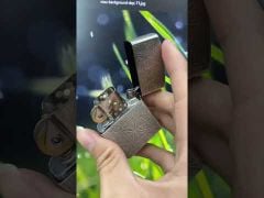 Bật lửa xăng đá chính hãng Zorro phiên bản giới hạn kỷ niệm 15th năm thành lập Z2-1001-video