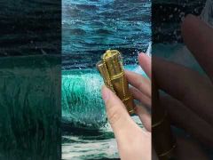 Bật lửa xăng đá thủ công TC16-video