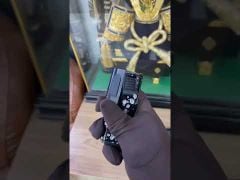 Bật lửa gas Jobon khò 1 tia cổ xoay kèm đục Cigar ZB-337-video