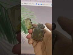 Zippo Armor Khắc Hình Ảnh Thần Chết The Death ZN168-video