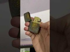 Set Zippo Armor Khắc Nổi 3D Nữ Thần Tóc Rắn Medusa ZD66-video