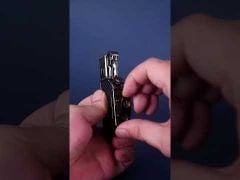 Bật lửa gas đá Honest 2 kiểu lửa kèm đục kép cho Cigar BCZ 832-video