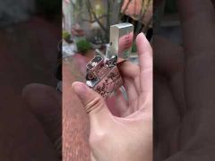 Bật lửa Zorro Bạc Khối Khắc Hình Đàn Ngựa Mã Đáo Thành Công ZBK02-video