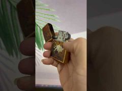 Zippo In Bức Tranh Bạch Hạc Dưới Tán Cây Đào ZN276-video