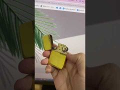 Zippo Tái Bản 1941 Mạ Vàng Viền Nắp ZN61-video