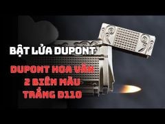 Dupont hoa văn 2 biên màu trắng D110-video