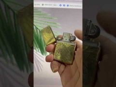 Zippo Khắc Nổi Cá Chép Đầm Sen 2 Mặt ZN80-video