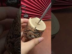 Bật lửa xăng để bàn Chief CF206-video